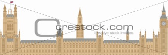 Palace of Westminster Illustration