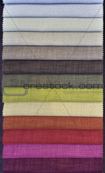 Colorful Curtain Fabric Samples