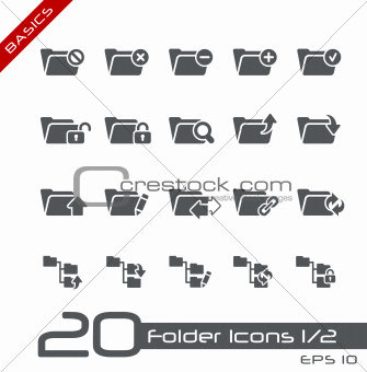 Folder Icons - Set 1 of 2 // Basics