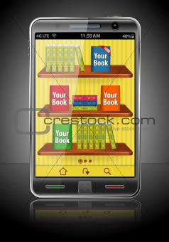 Books on Smart Phone
