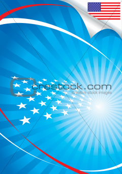 Usa Flag concept Background
