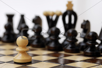 One Pawn Against Whole Opponent.