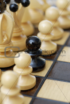 Black Pawn Out of Place.