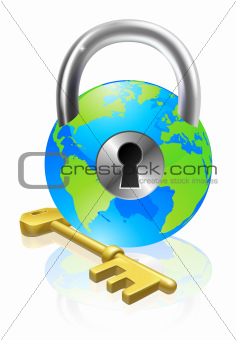 Lock and Key Globe