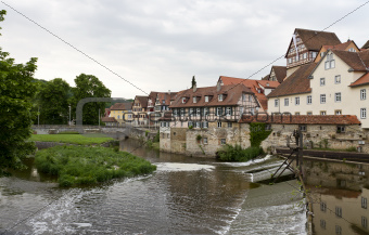 historic dam in germany