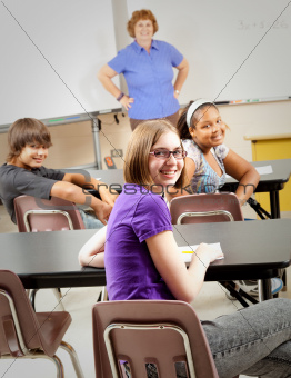 School Kids in Class