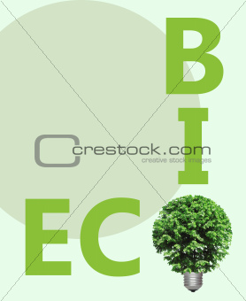 concept, symbolizing green energy