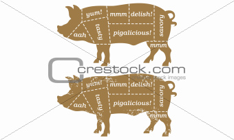 Barbecue Pig Chart