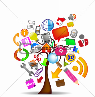 Tree Icons Business