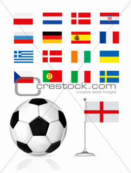 Euro Shedule flags