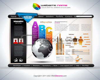 Hitech Website - Elegant Design for Business 