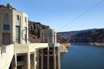 Lake  Mead and Hoover Dam