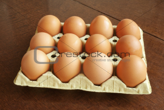 Eggs of hen