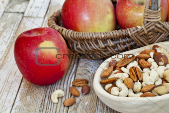 apples and nuts