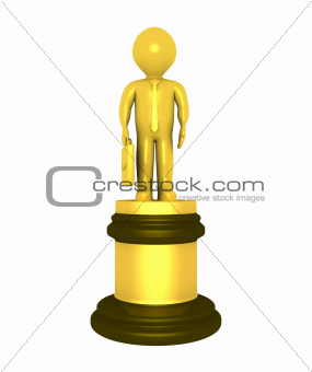 Golden prize for businessman