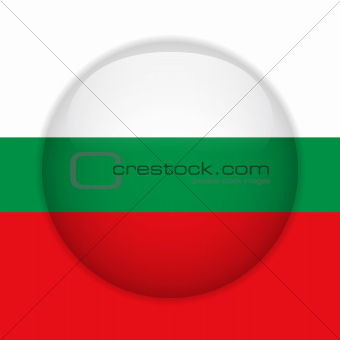 Bulgaria Flag Glossy Button