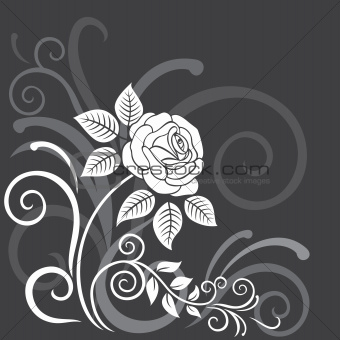 Decorative floral background