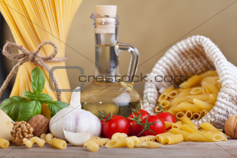 Preparing pasta with specific ingredients