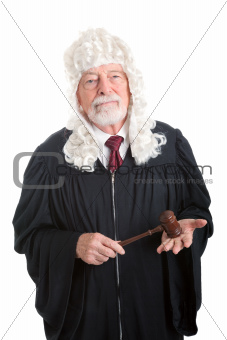 Judge Wearing Wig