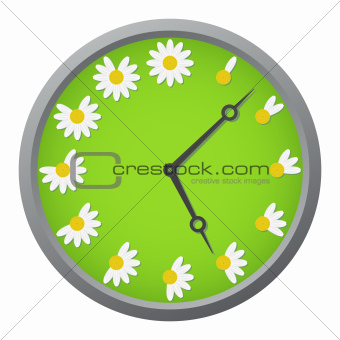 Daisy clock