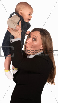 Working Mother with Smelly Baby
