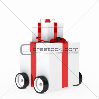 christmas gift vehicle