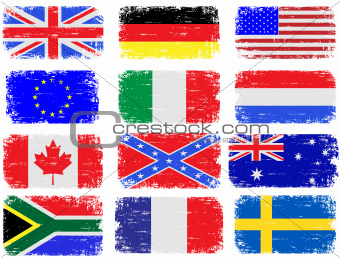 Grungy Flags