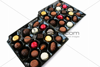Chocolate in box