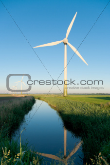 windturbine in the Netherlands