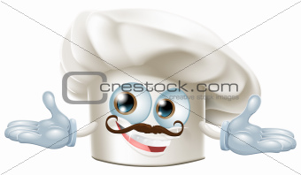 Cute chef hat mascot