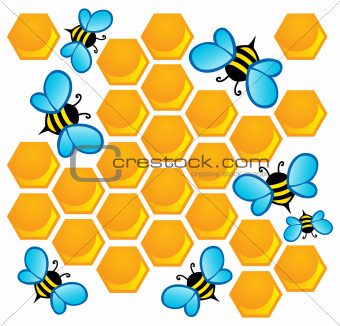 Bee theme image 1