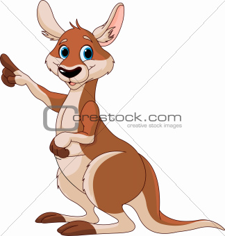 Cartoon Kangaroo 