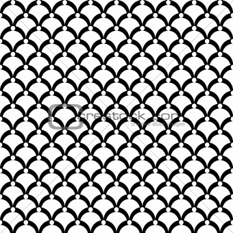 Seamless texture. "Fish scale" motif.