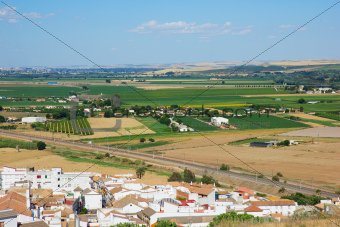 landscape of Andalusia, Spain
