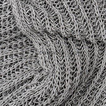 close up grey knitted pullover background