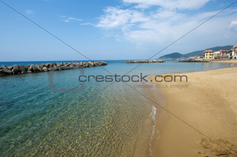 golden beach of Santa Maria di Castellabate