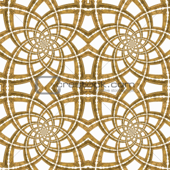 Golden Seamless Pattern