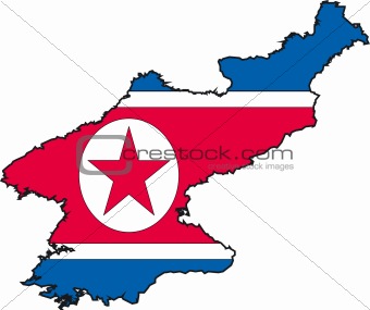 Map Korea North