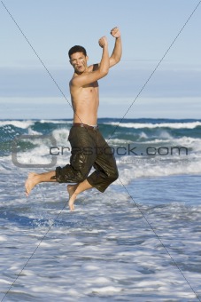 Jumping Marine