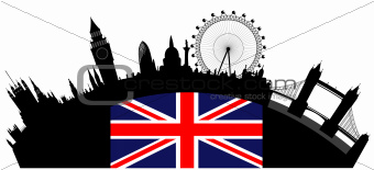vector London skyline