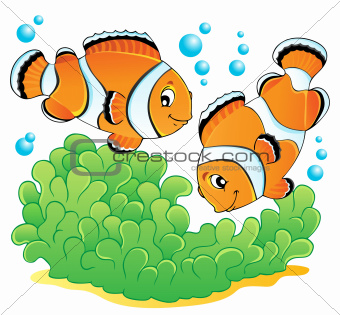 Clown fish theme image 1