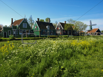 Zaanse Schans village