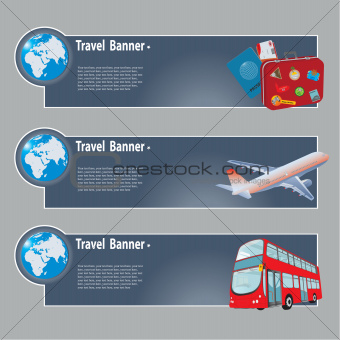 Travel banners