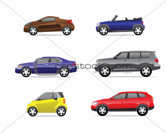 Cars icons set part 2