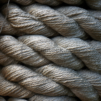 Hemp rope texture.