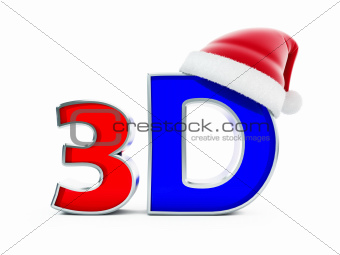 3d movies santa hat