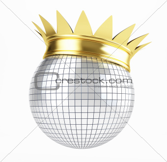 disco ball crown