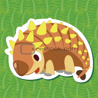 cute dinosaur sticker02