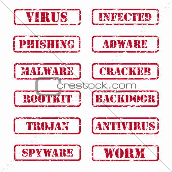 Computer security rubber stamps