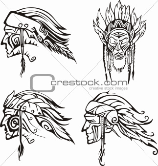 Amerindian Heads